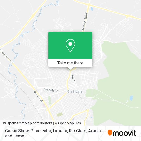 Mapa Cacau Show