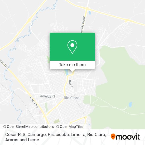 César R. S. Camargo map