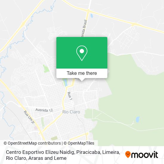 Centro Esportivo Elizeu Naidig map