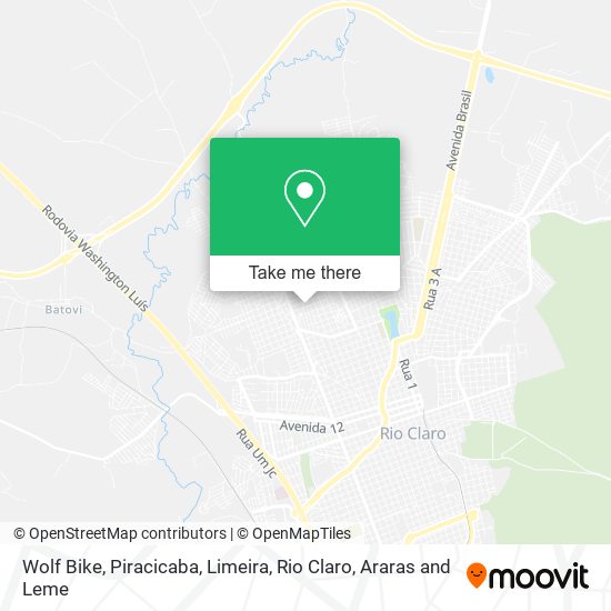 Wolf Bike map