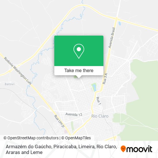 Armazém do Gaúcho map