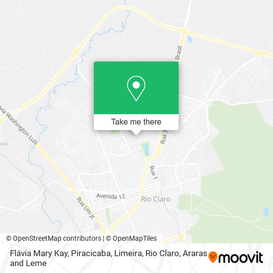 Flávia Mary Kay map