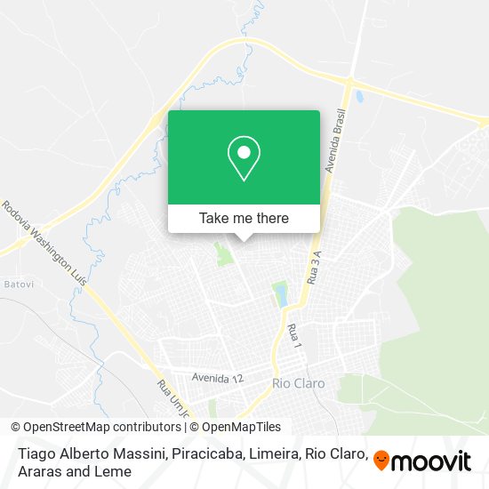 Tiago Alberto Massini map