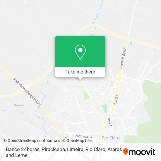 Banco 24horas map