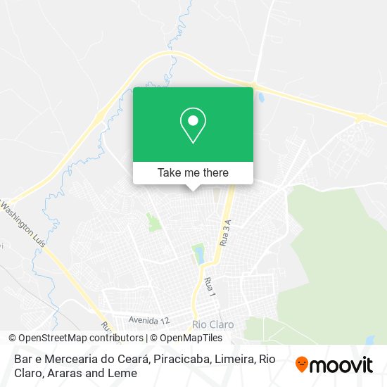 Bar e Mercearia do Ceará map