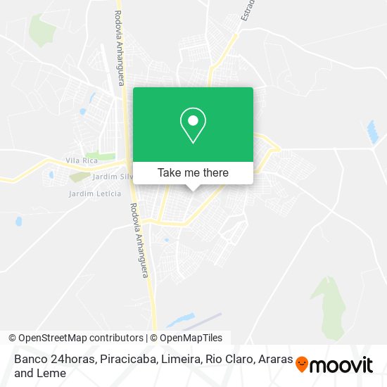 Banco 24horas map