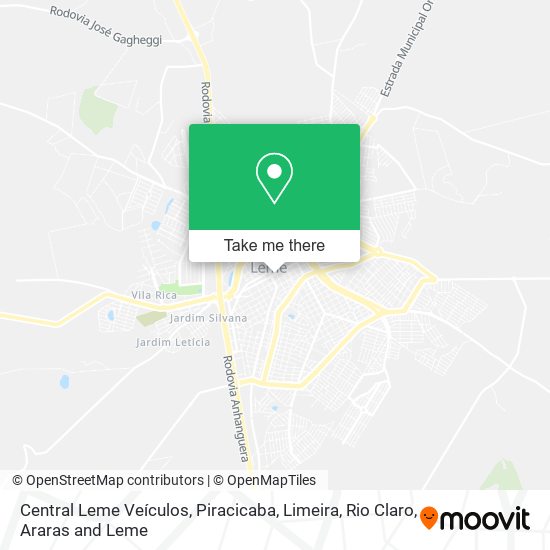 Central Leme Veículos map