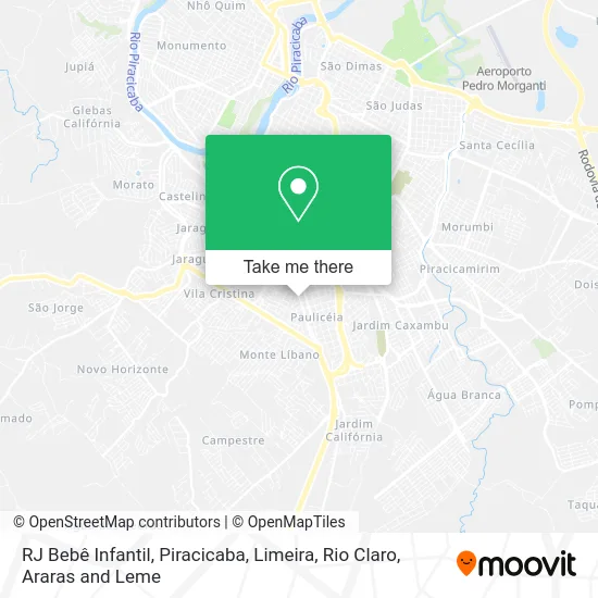 RJ Bebê Infantil map