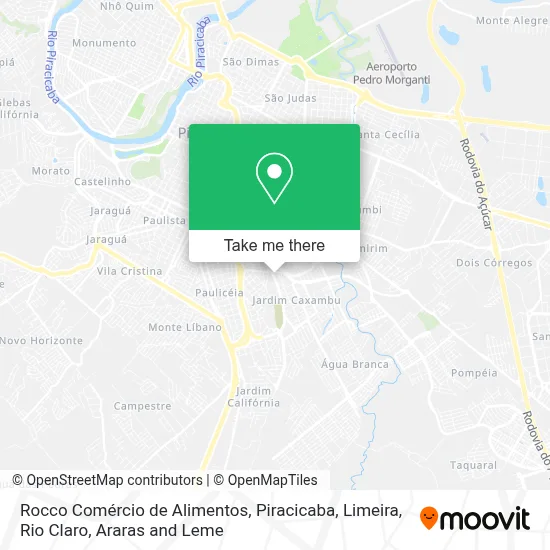Rocco Comércio de Alimentos map