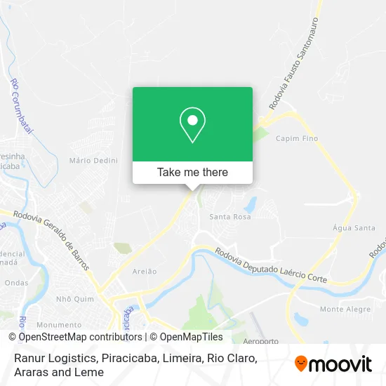 Ranur Logistics map