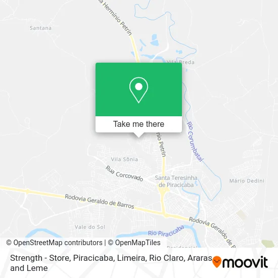 Strength - Store map