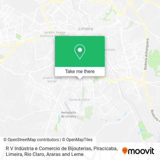 R V Indústria e Comercio de Bijouterias map