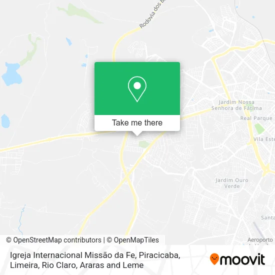 Igreja Internacional Missão da Fe map