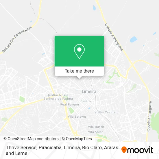 Thrive Service map