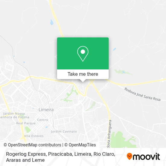 Rogerlog Express map