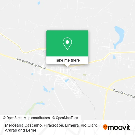 Mercearia Cascalho map