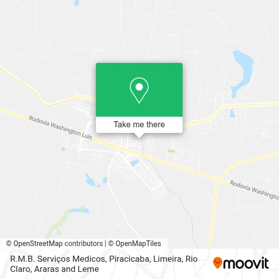 R.M.B. Serviços Medicos map