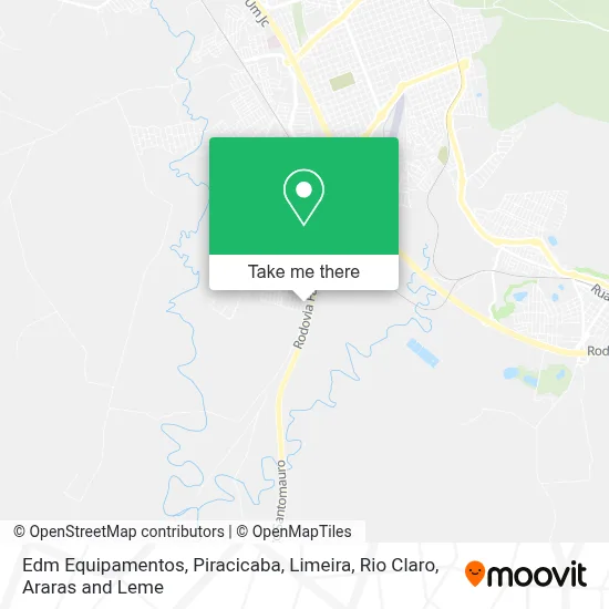 Edm Equipamentos map
