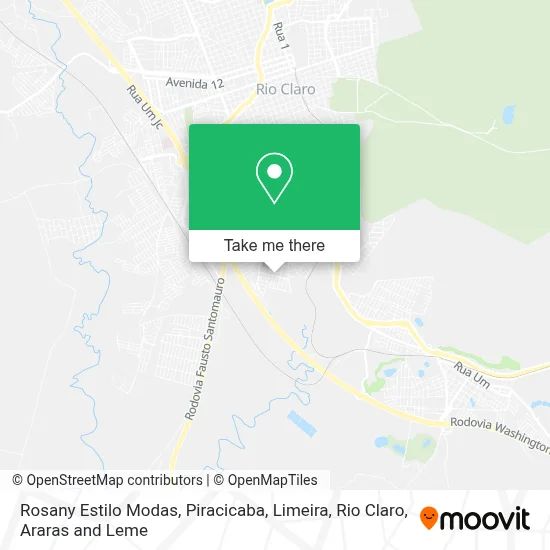 Rosany Estilo Modas map