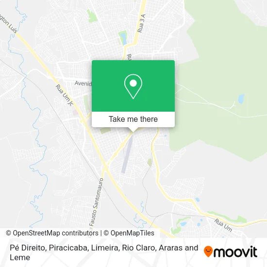 Pé Direito map