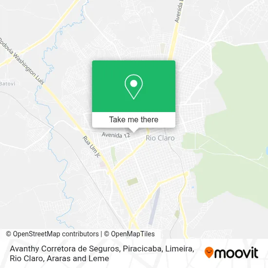 Avanthy Corretora de Seguros map