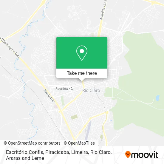 Escritório Confis map