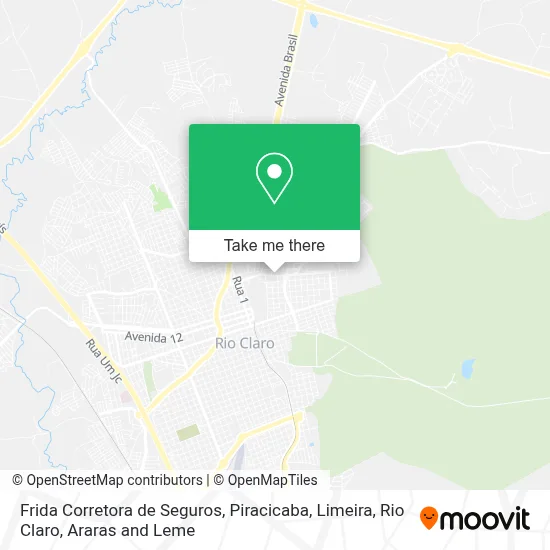 Frida Corretora de Seguros map