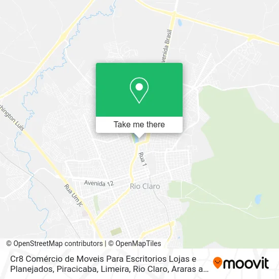 Cr8 Comércio de Moveis Para Escritorios Lojas e Planejados map