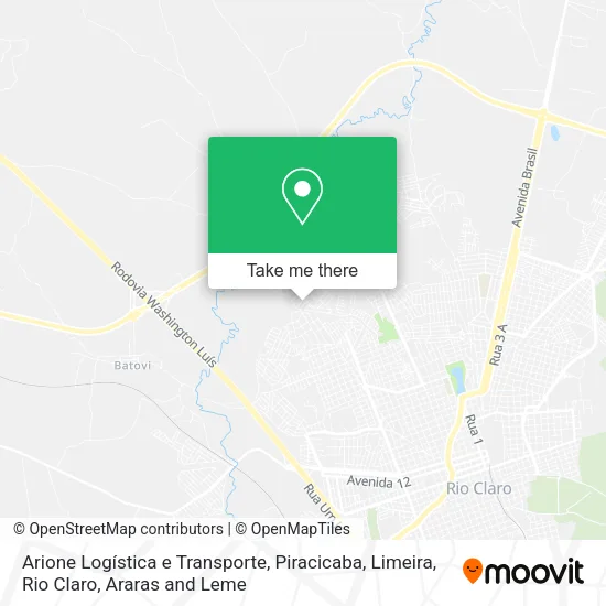 Arione Logística e Transporte map