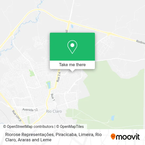 Riorose Representações map