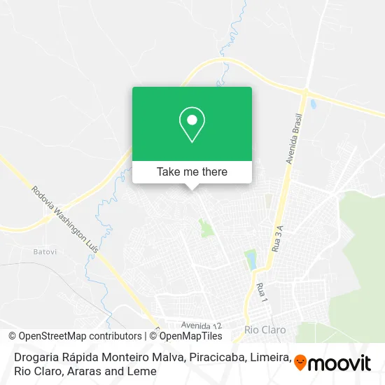 Drogaria Rápida Monteiro Malva map