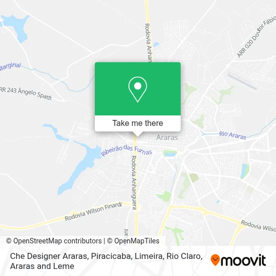 Che Designer Araras map