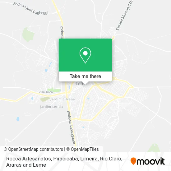 Rocca Artesanatos map