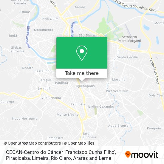 CECAN-Centro do Câncer 'Francisco Cunha Filho' map