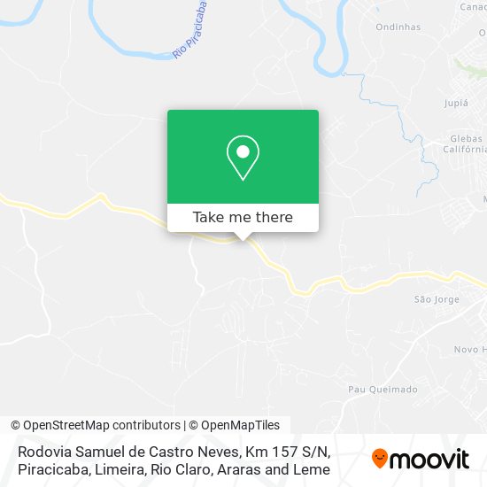 Rodovia Samuel de Castro Neves, Km 157 S / N map