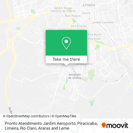 Pronto Atendimento Jardim Aeroporto map