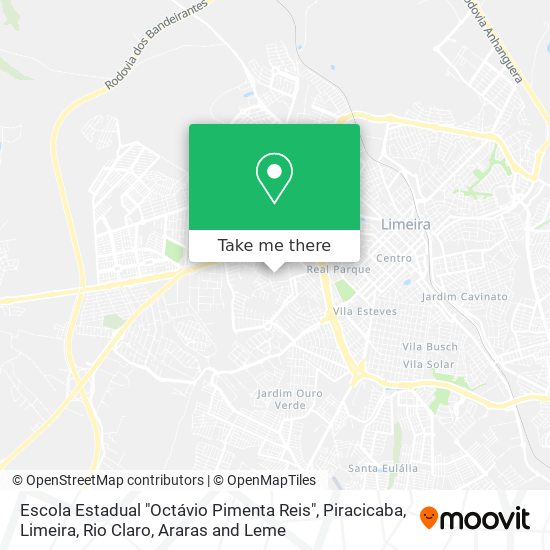 Escola Estadual "Octávio Pimenta Reis" map