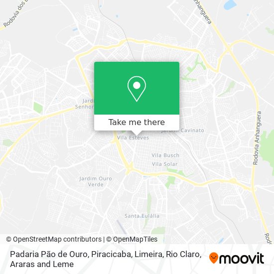 Padaria Pão de Ouro map