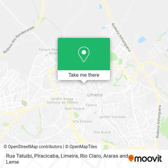 Rua Tatuibi map