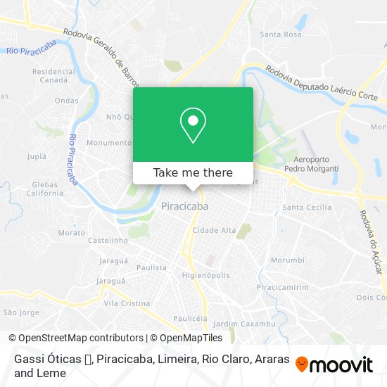 Gassi Óticas 👓 map
