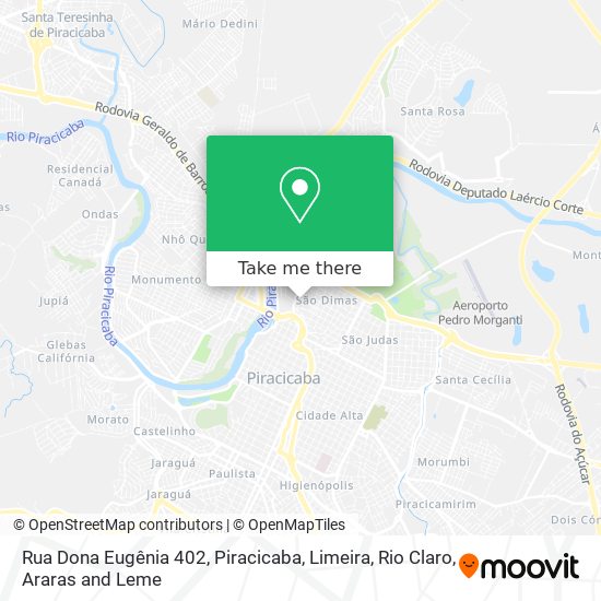 Rua Dona Eugênia 402 map