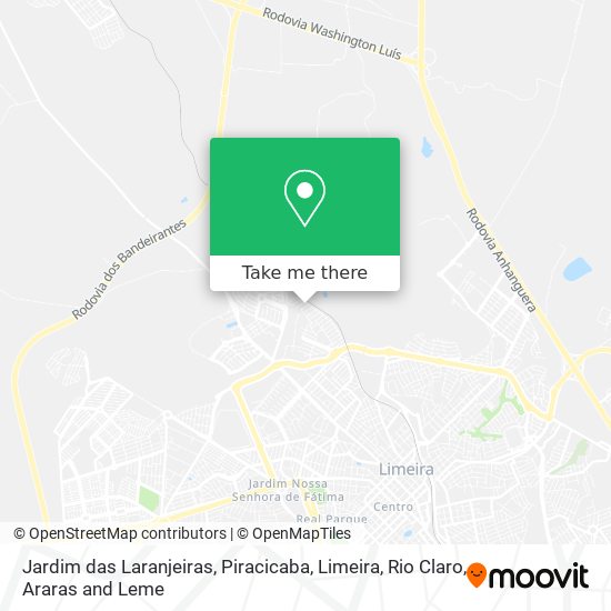 Mapa Jardim das Laranjeiras