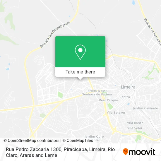 Rua Pedro Zaccaria 1300 map