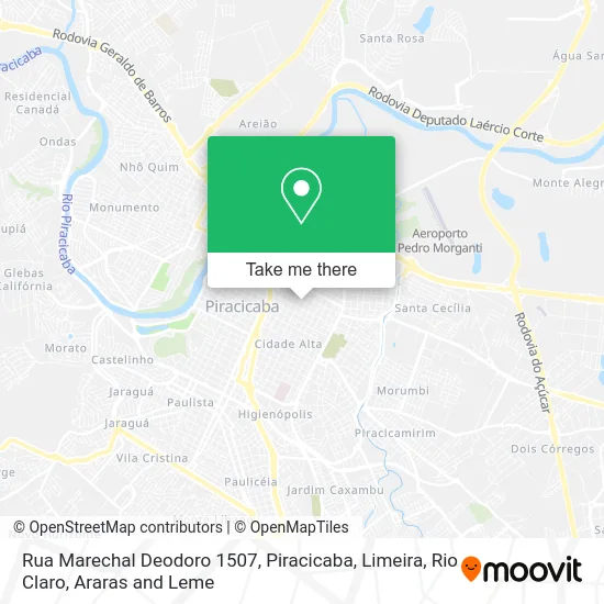 Rua Marechal Deodoro 1507 map