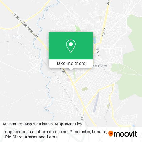 capela nossa senhora do carmo map