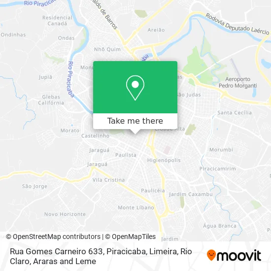 Rua Gomes Carneiro 633 map