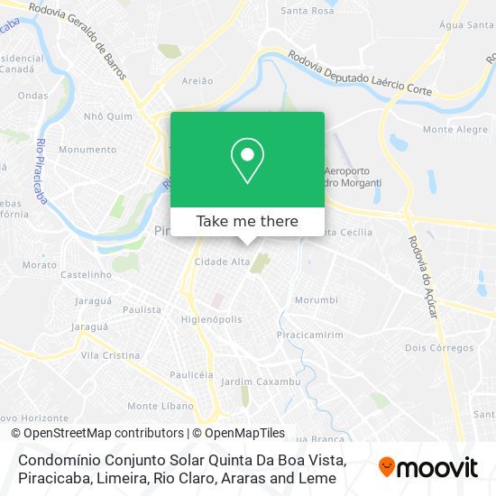 Condomínio Conjunto Solar Quinta Da Boa Vista map