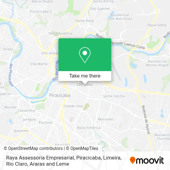 Raya Assessoria Empresarial map