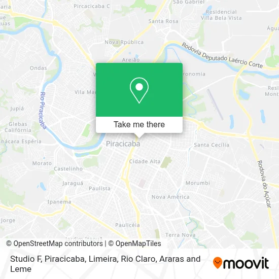 Studio F map