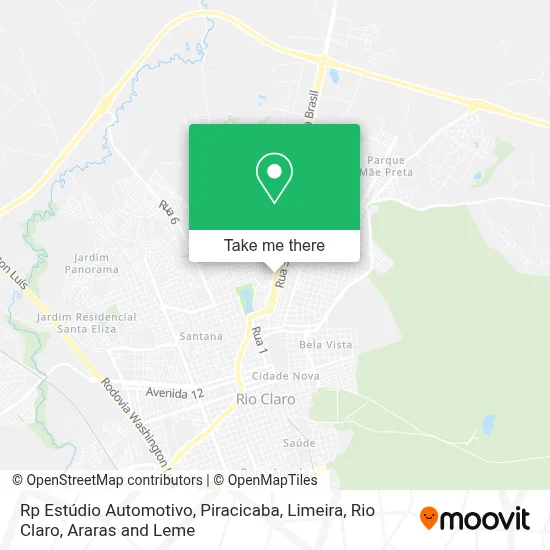 Rp Estúdio Automotivo map